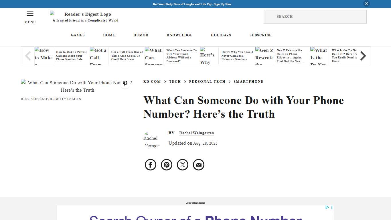 What Can Someone Do with Your Phone Number? Experts Explain